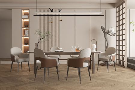 Modern Restaurant 3d model