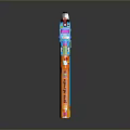 Colorful Water Gun With Bright Orange Blue Green And Cartoon Pattern For Kids