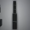 Modern Speaker Linear Array Speaker 3d model