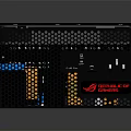 ROG 1200W Computer Power Supply With Ventilated Grille Cooling Fan And Sleek Design