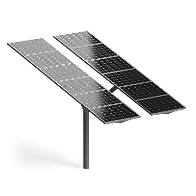 Modern solar charging 3d model