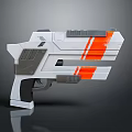 Modern Pistol Sci-Firearms Sci-Fi Game Gun Games Firearms Game Gun 3d model