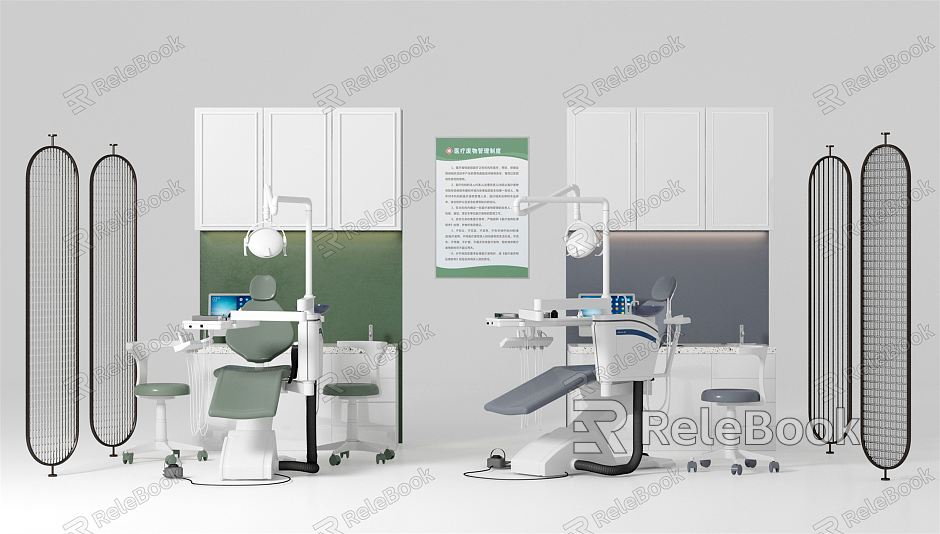 Modern Medical Devices Dental Clinic Equipment Partition Combinations model