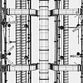 Modern pipeline bare shed pipeline foundation 3d model