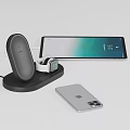 Modern mobile phone digital products 3d model