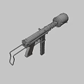 Post-apocalyptic firearms 3d model