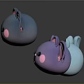 Cute Bat Dolls With Colorful Wings And Adorable Expressions In Cartoon Style
