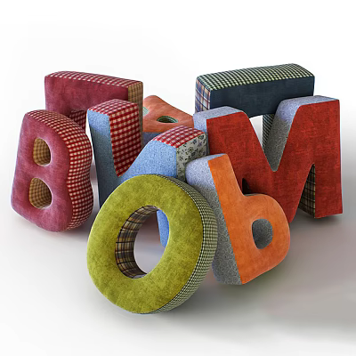 Modern pillow 3d model