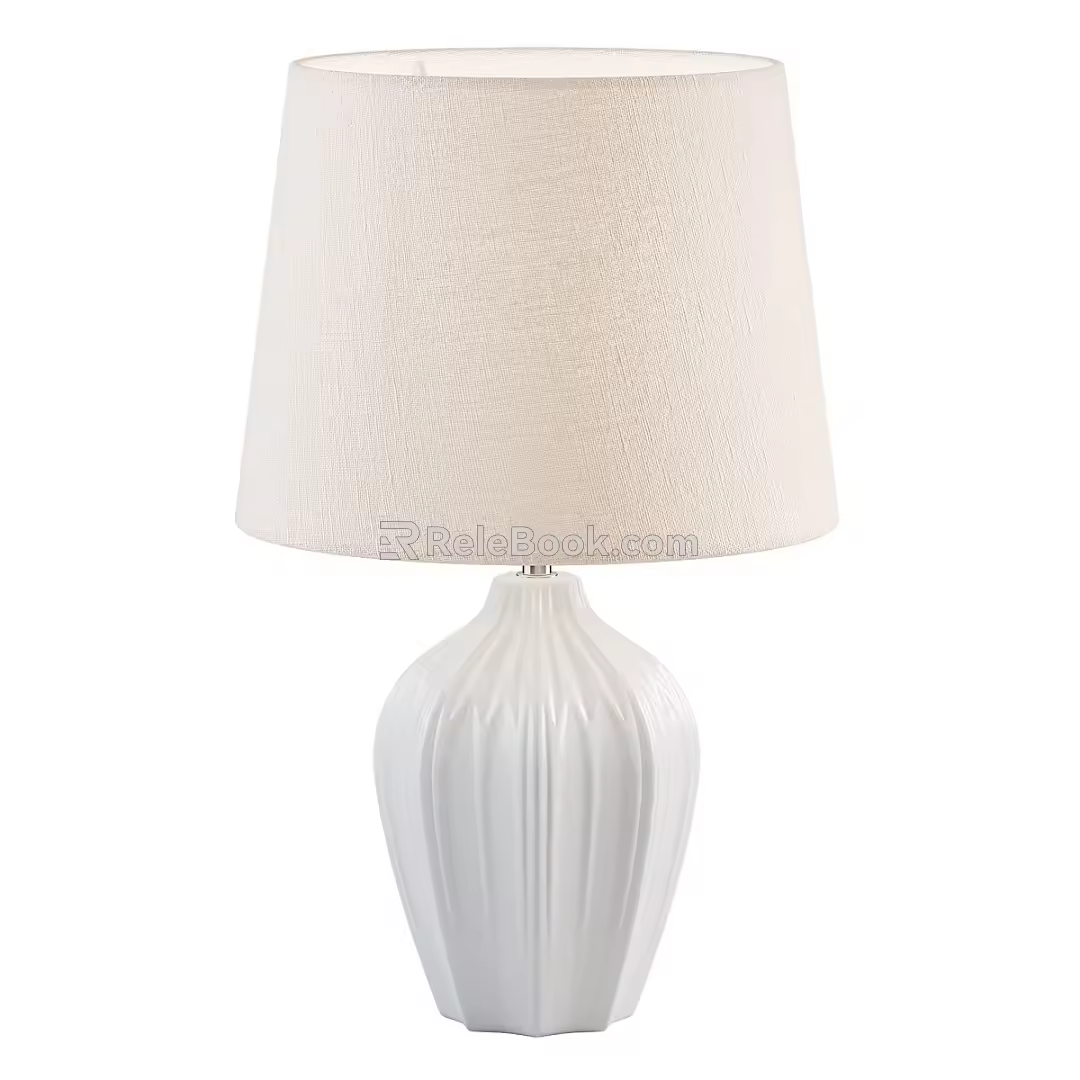 Modern minimalist table lamp 3d model