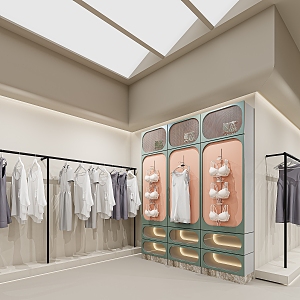 lingerie shop 3d model