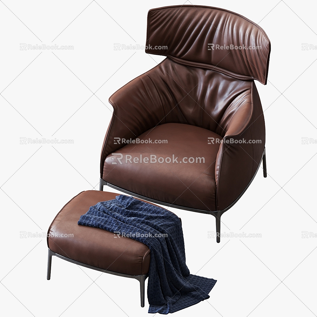 modern armchair 3d model