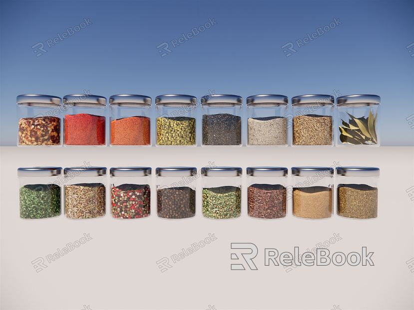 Modern Seasoning Bottle Seasoning model