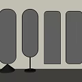 Modern Mirror 3d model