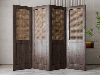 Screen partition 3d model