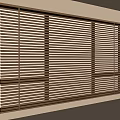 Modern venetian blinds 3d model