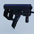 machine gun 3d model