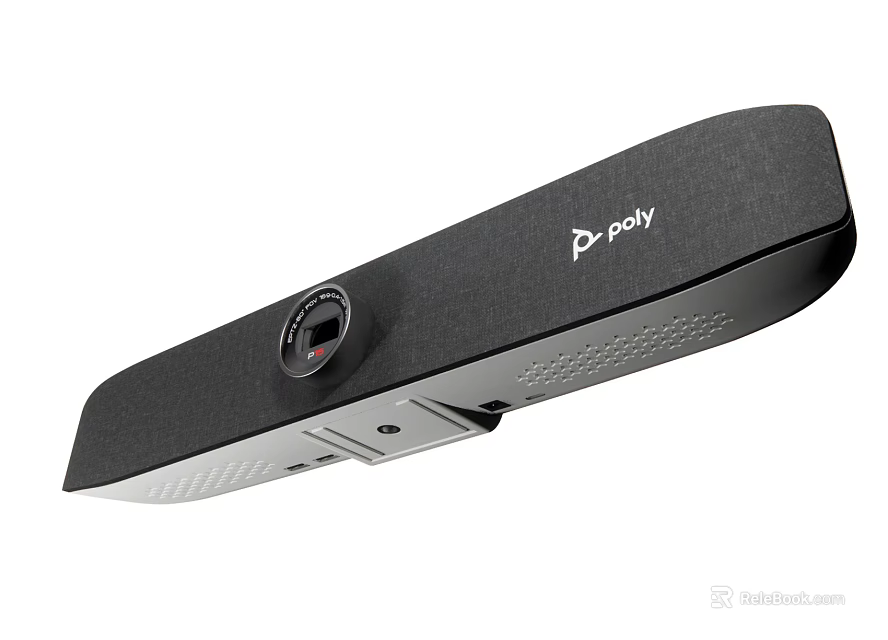 Poly Projection Monitoring Camera Device With Sleek Black Modern Design 3d model 