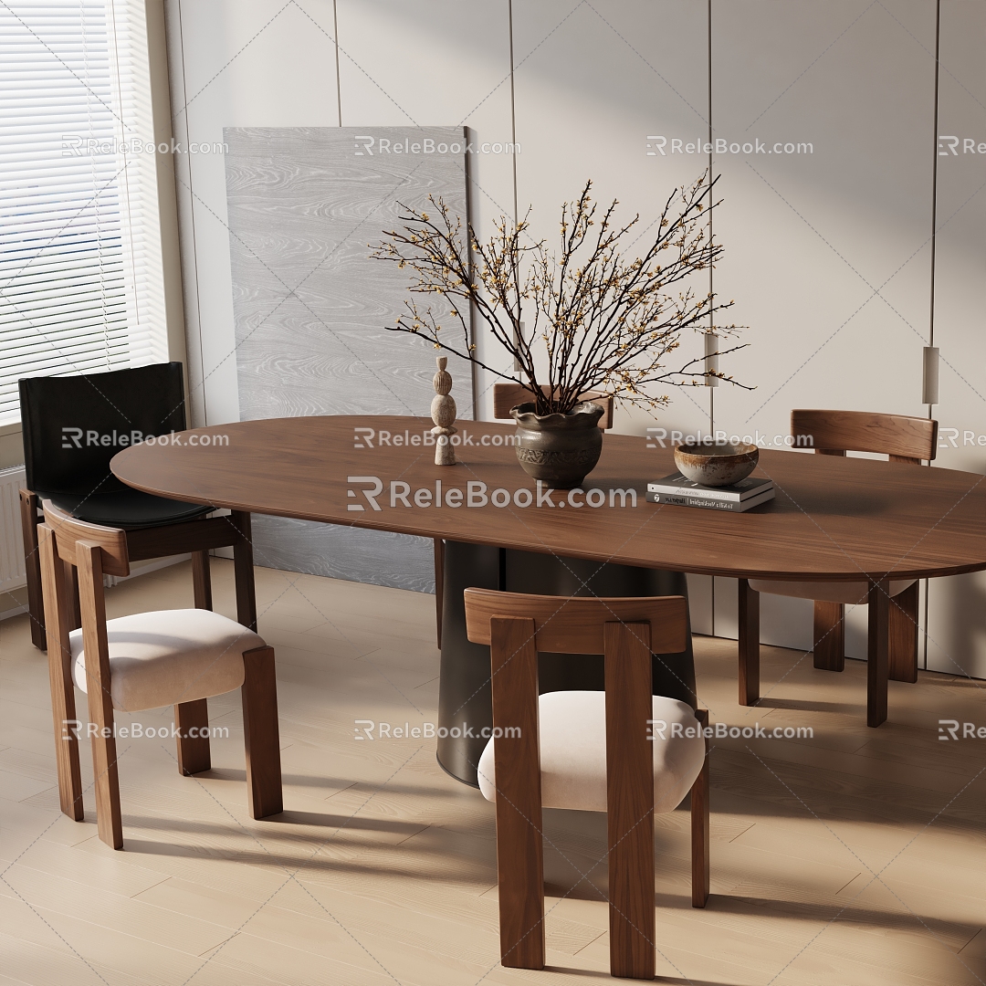 Table combination 3d model