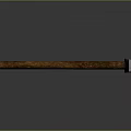 Rustic Hardware Tool Hammer with Wooden Handle and Metal Head for Workshop Tasks