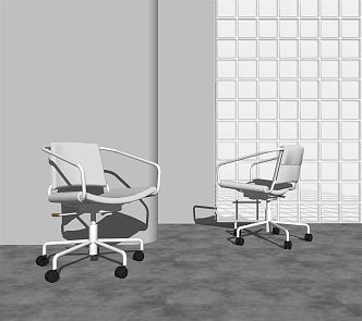 Modern office chair 3d model