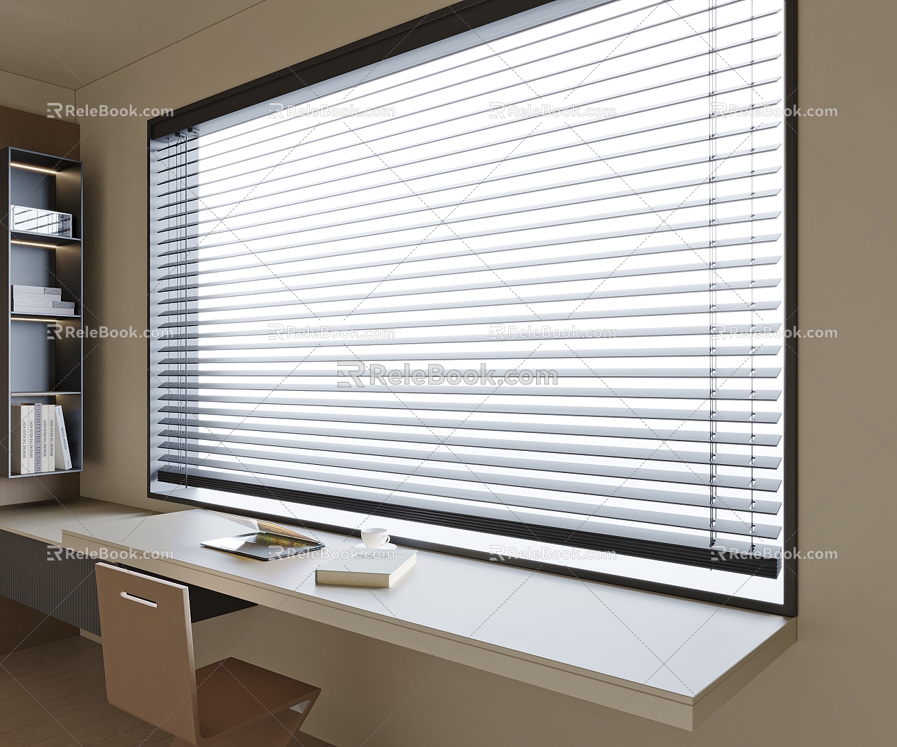 Modern venetian blinds 3d model