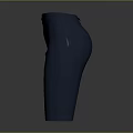 Navy Blue Fitted Stylish Skirt With Belt For Women Fashion Clothing