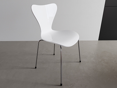 Modern single chair dining chair model