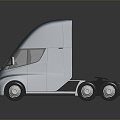 Modern Truck Big Truck Large Transporter 3d model