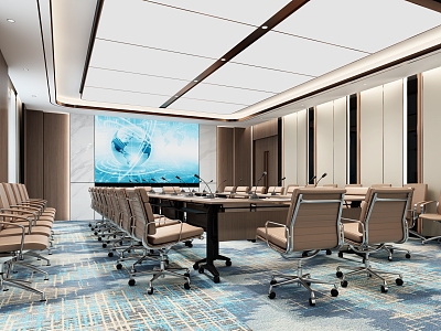 Modern Conference Room Training Room model