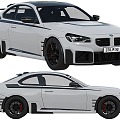 BMW M2 BMW Cars 3d model