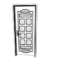 Various Interior Door Styles With Different Panel And Glass Designs