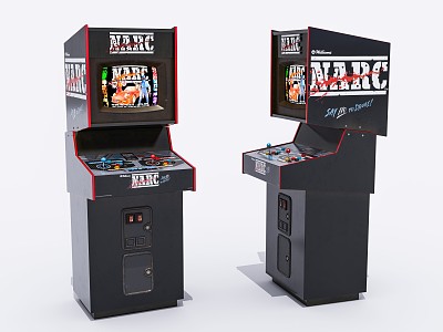 Modern Game Machine 3d model