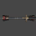 Tang Dao Samurai Swords 3d model