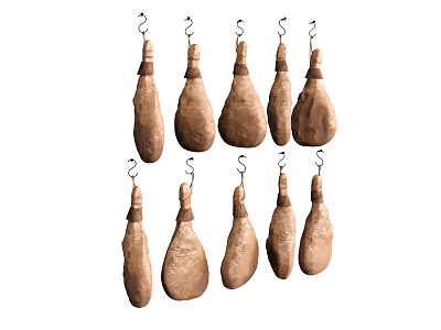 food ham food 3d model