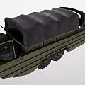 Amphibious Vehicle 3D Model 3d model