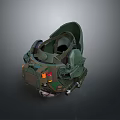 Military Green Camouflage Tactical Portable Weapon System With Multi component Functional Structure