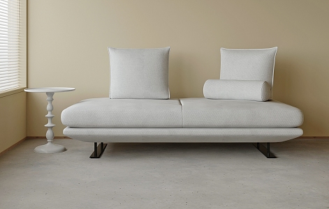 Modern double sofa 3d model