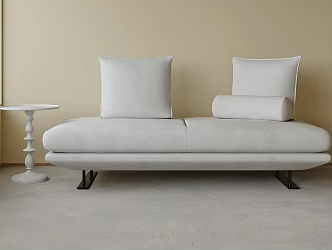 Modern double sofa 3d model