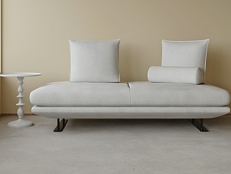 Modern double sofa 3d model