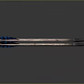 Traditional Arrow Weapons With Blue Fletching Copper Shafts And Black Arrowheads