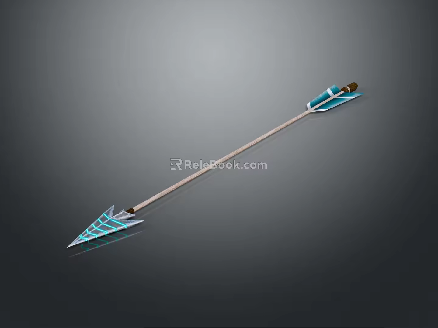 Bow Arrow Crossbow Science Fiction Bow Crossbow Ancient Weapon Cold Weapon Medieval Item 3d model