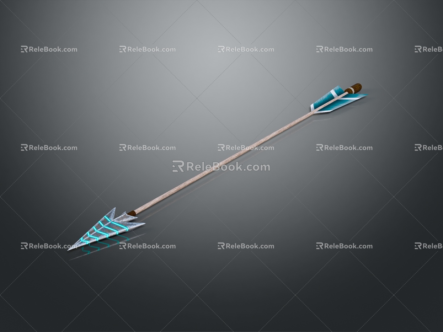 Bow Arrow Crossbow Science Fiction Bow Crossbow Crossbow Ancient Weapon Cold Weapon Medieval Item 3d model