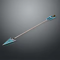 Bow Arrow Crossbow Science Fiction Bow Crossbow Ancient Weapon Cold Weapon Medieval Item 3d model
