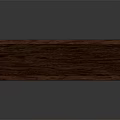 Traditional Dark Wooden Desk With Golden Accents Carved Drawers And Sturdy Legs