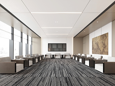 Meeting room Reception room Meeting room VIP room 3d model