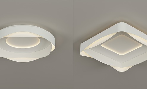 modern ceiling lamp 3d model