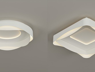 modern ceiling lamp 3d model