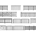 Various Stylish Railing Designs with Different Patterns and Structures