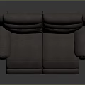 Modern Gray Reclining Sofa With Comfortable Seats Ideal For Multiple People Relaxing