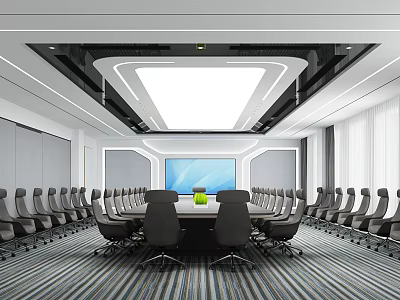 Modern Meeting Room Environmental Protection Agency 3d model